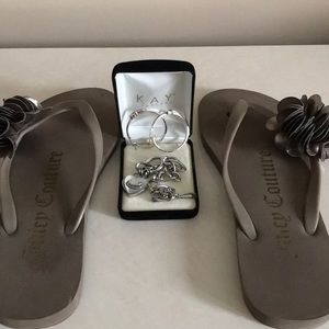 Bracelet and earrings with FREE flip flops